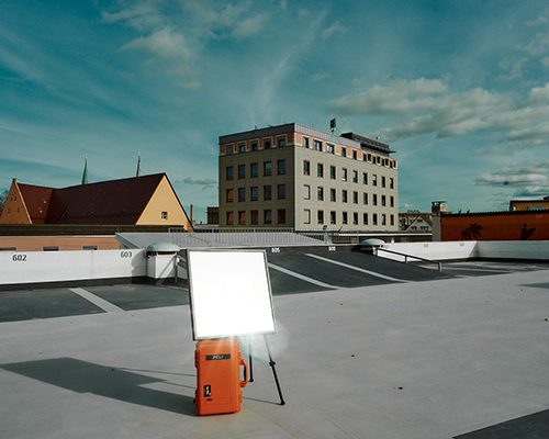 photographic eqipment of todays casual chillout on the roof